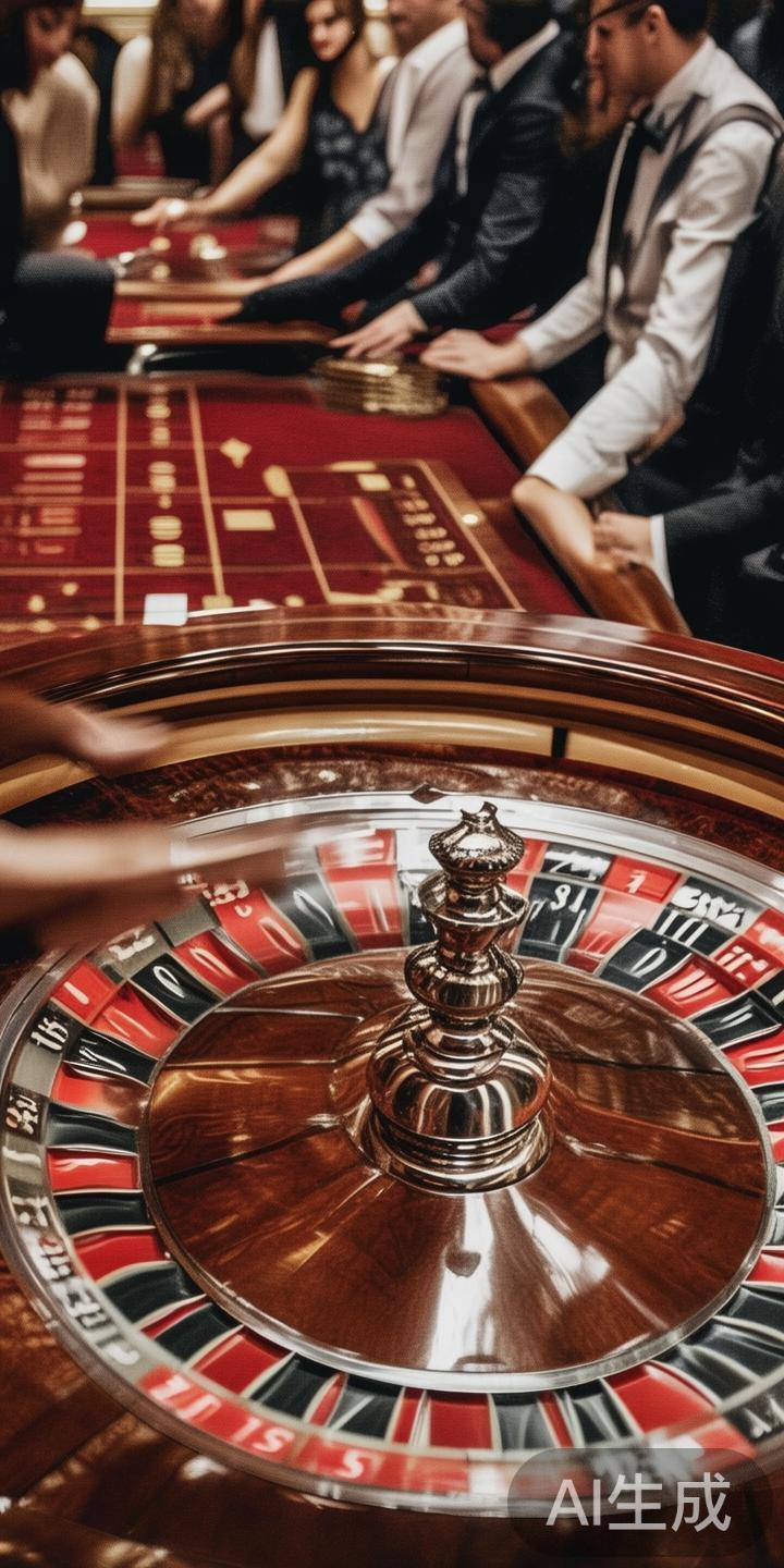 轮盘采用真人操作，玩家可以押注单一数字、数字组或颜